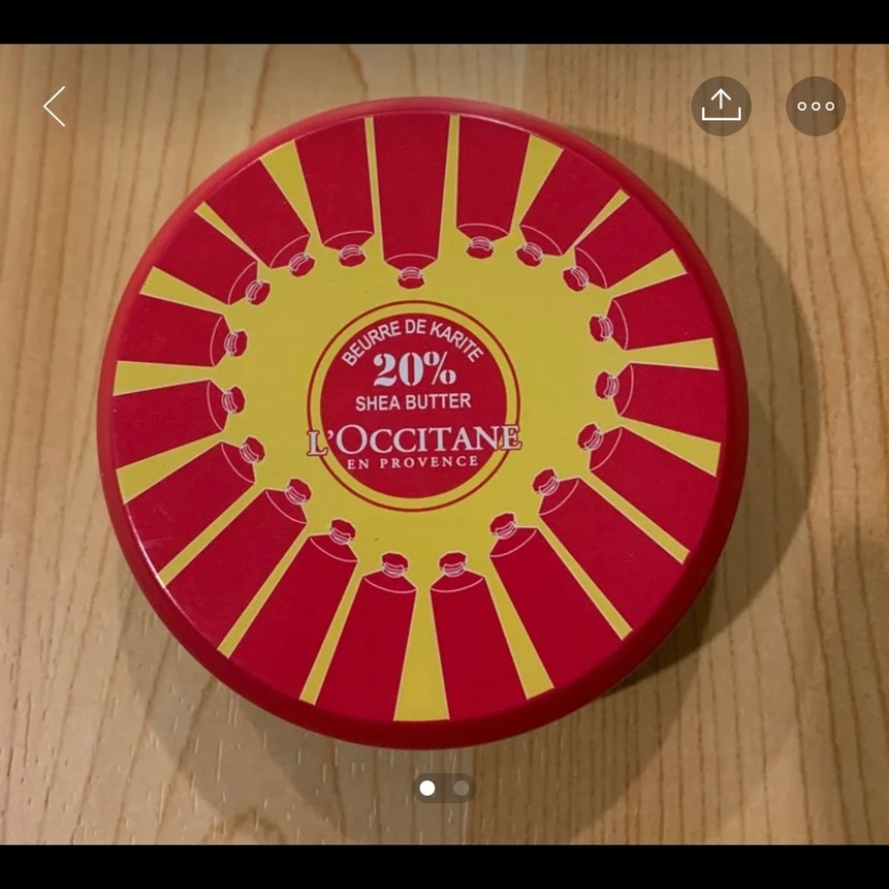 Loccitane lip balm and lotion